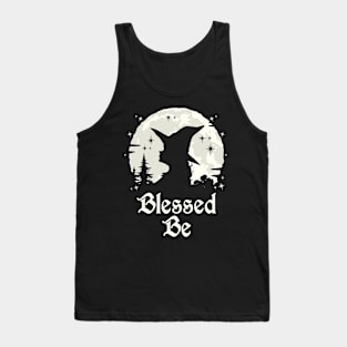 Wiccan Witchcraft Blessed Be Tank Top